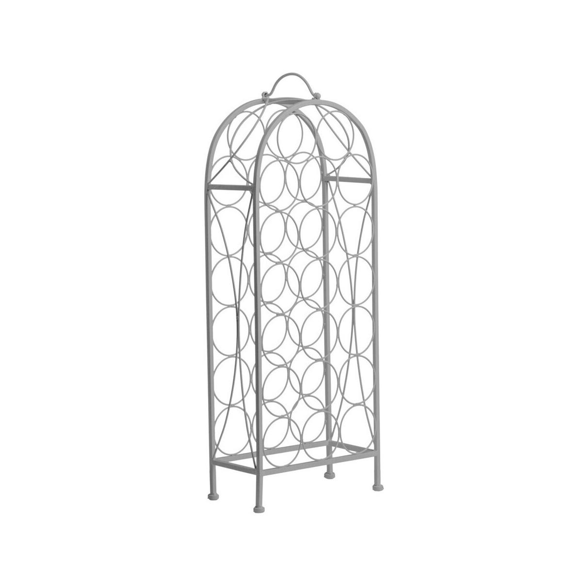 Cafe Cassis Grey Powder 20 Bottles Wine Rack