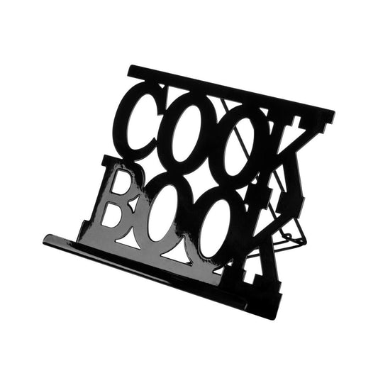 Alpha Black Enamel Cook Book Stand