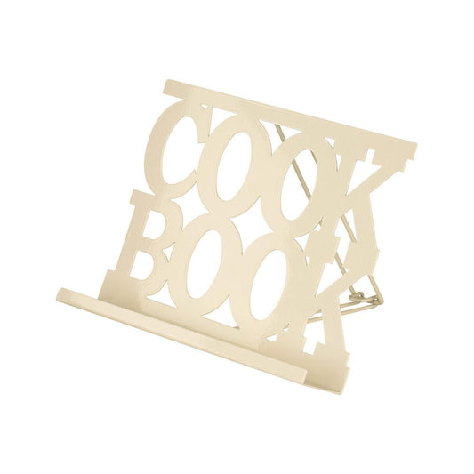 Alpha Cream Enamel Cook Book Stand