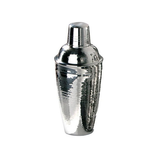 500ml Cocktail Shaker With Hammered Effect