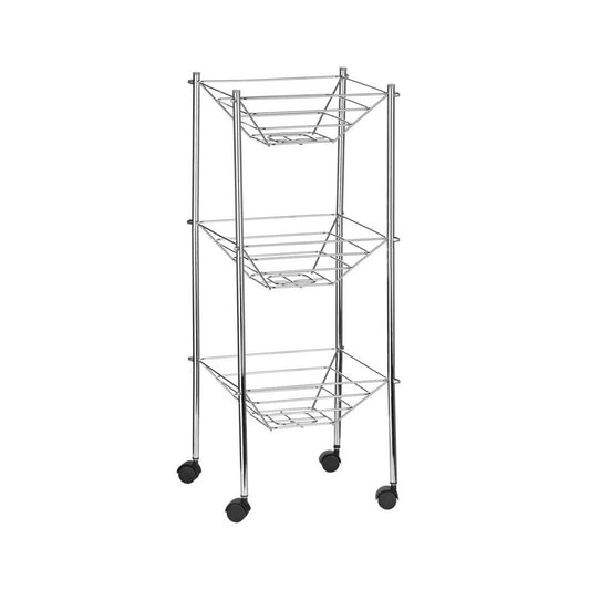 Mara 3 Tier Storage Cart with Wheels