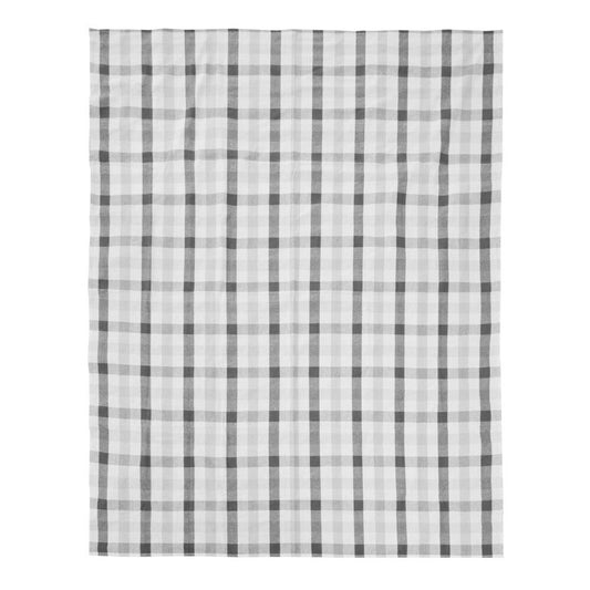 Thread & Loom Grey And Black Tablecloth