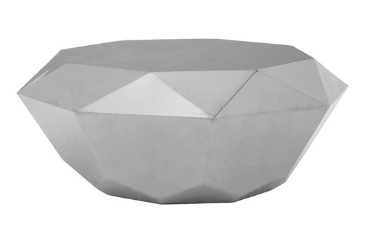 Allure Silver Diamond Cut Coffee Table