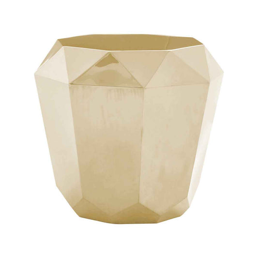 Allure Champagne Gold Diamond Cut End Table