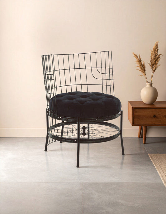 Mantis Black Finish Chair