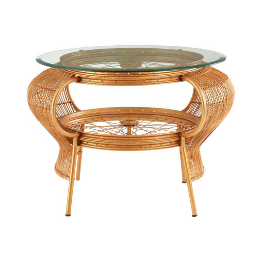 Mantis Gold Finish Table