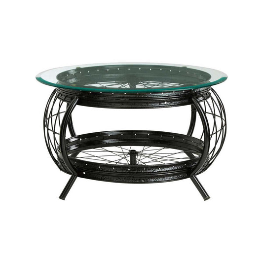 Mantis Black Finish Coffee Table
