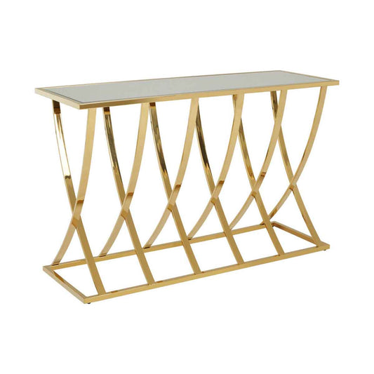 Reena Gold Console Table