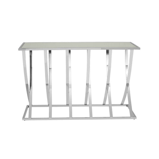 Reena Silver Console Table