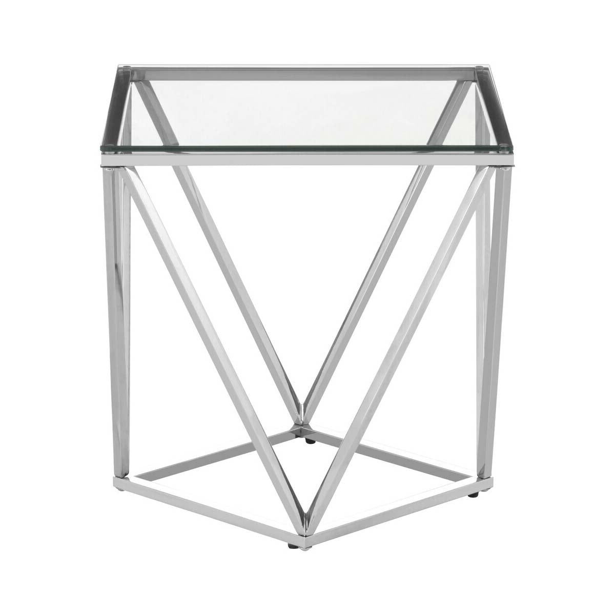 Allure Small Inverted Prism End Table