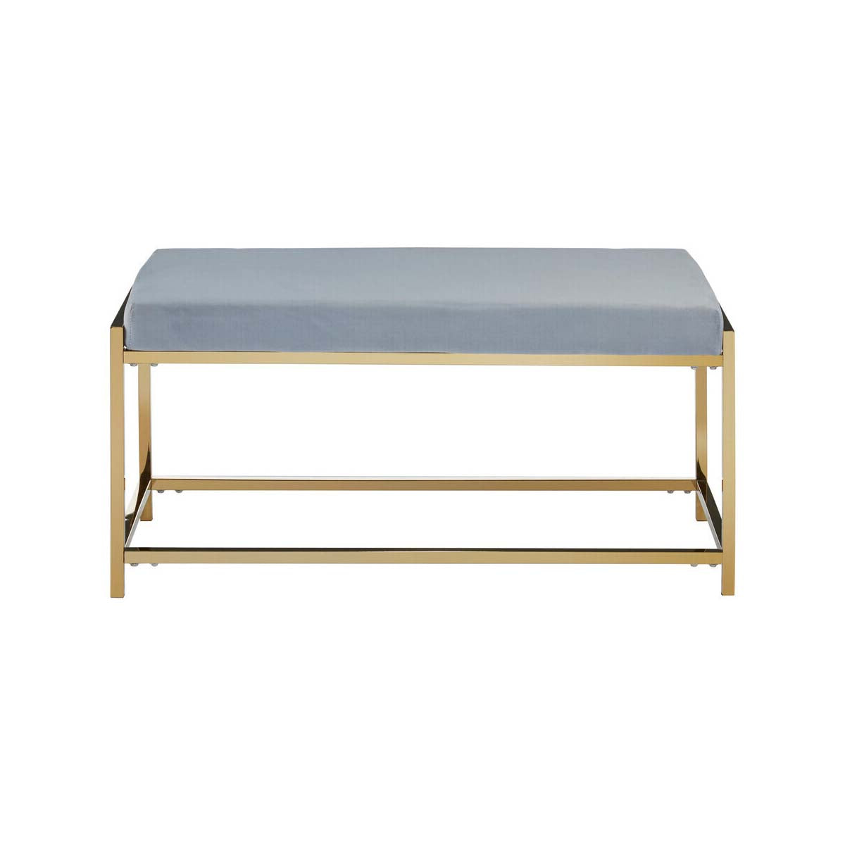 Allure Gold And Powder Blue Bench