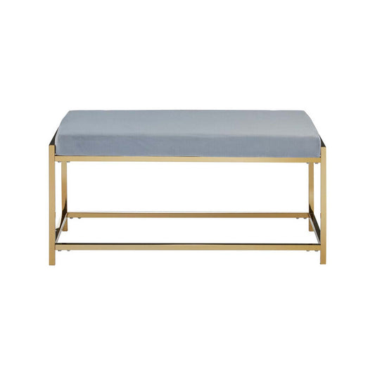 Allure Gold And Powder Blue Bench