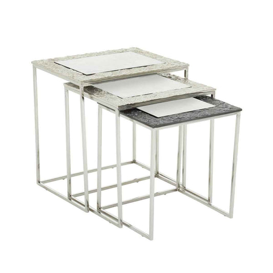 Akola Set Of 3 Rectangular Nesting Tables