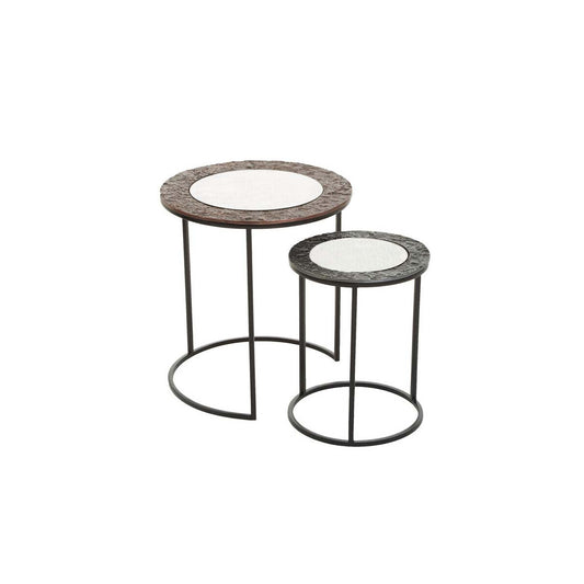 Akola Set Of 2 Round Nesting Tables