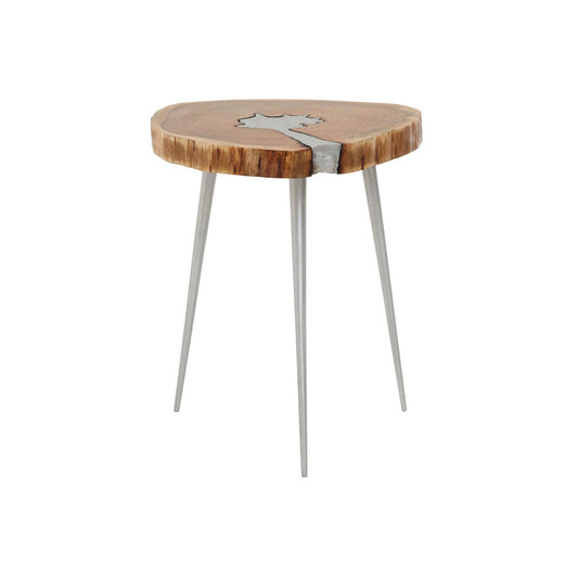 Almora Acacia Wood Log Side Table
