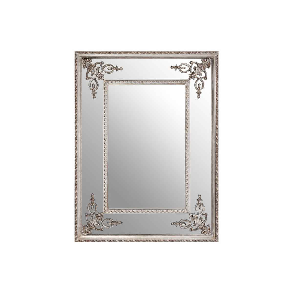 Marseille Champagne Bead Frame Wall Mirror