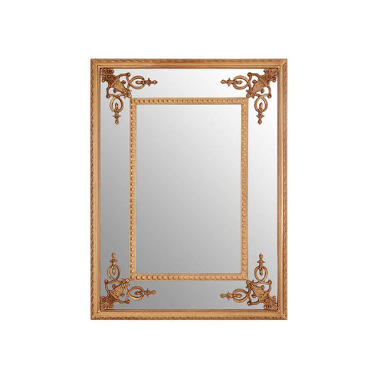 Marseille Gold Motifs Frame Wall Mirror