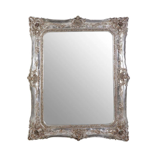 Marseille Champagne Baroque Style Wall Mirror
