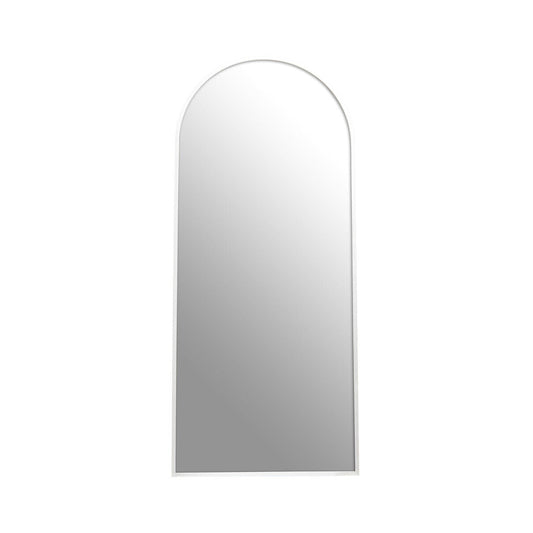 Descartes Silver Finish Wall Mirror