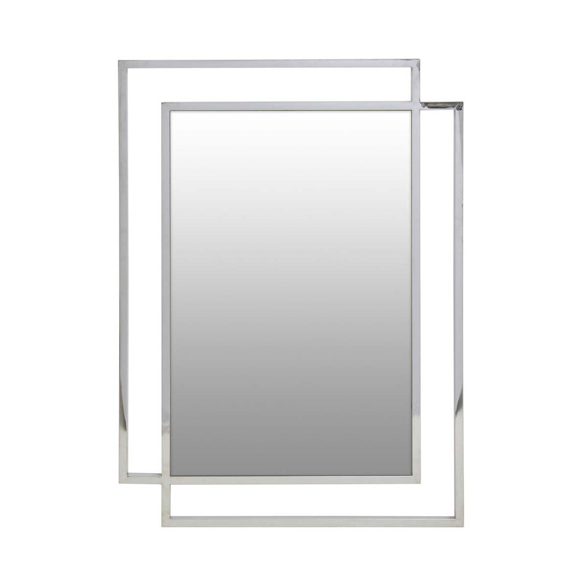 Allure Silver Large Wall Mirror