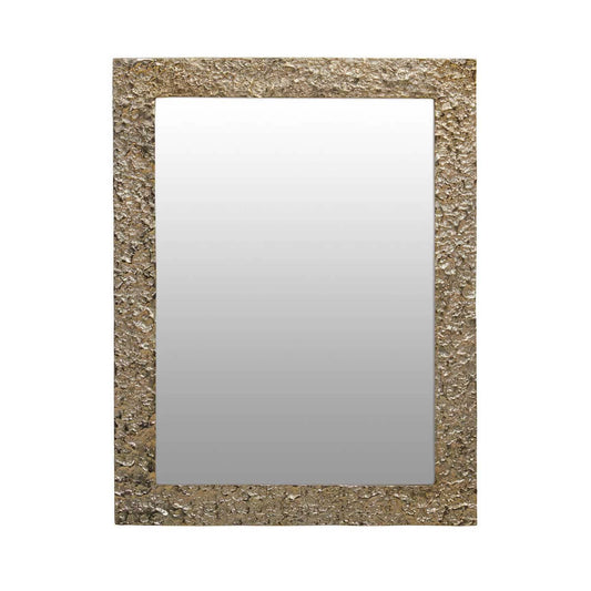 Akola Gold Finish Rectangular Wall Mirror