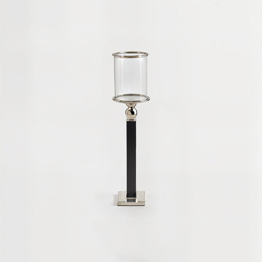 Kensington Townhouse Small Black Candle Holder