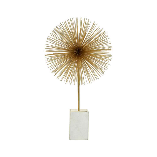 Mirano Gold Finish Starburst Sculpture