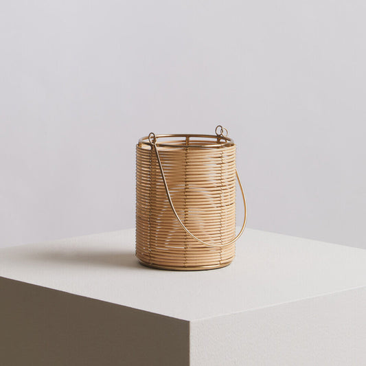 Malacca Small Hurricane Candle Holder