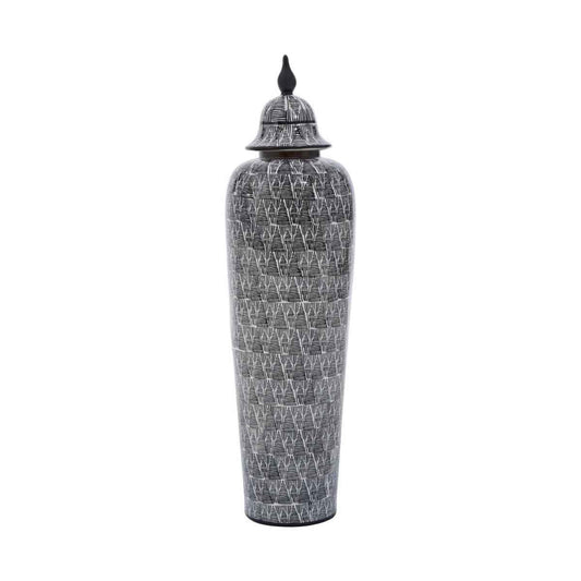 Punto Large Ceramic Jar