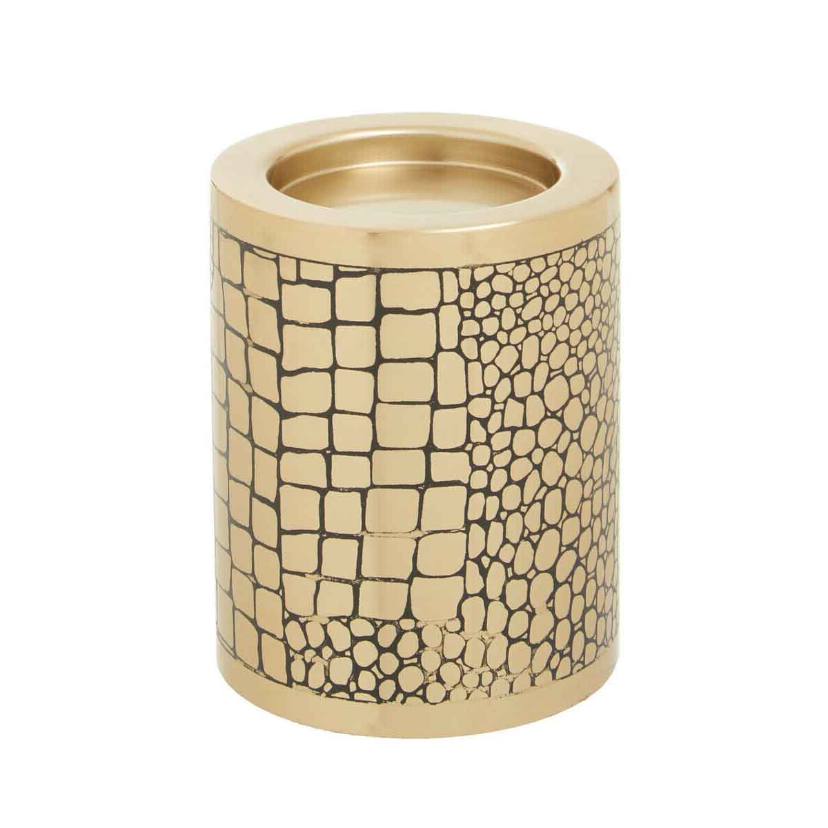 Meko Small Crocodile Pattern Candle Holder