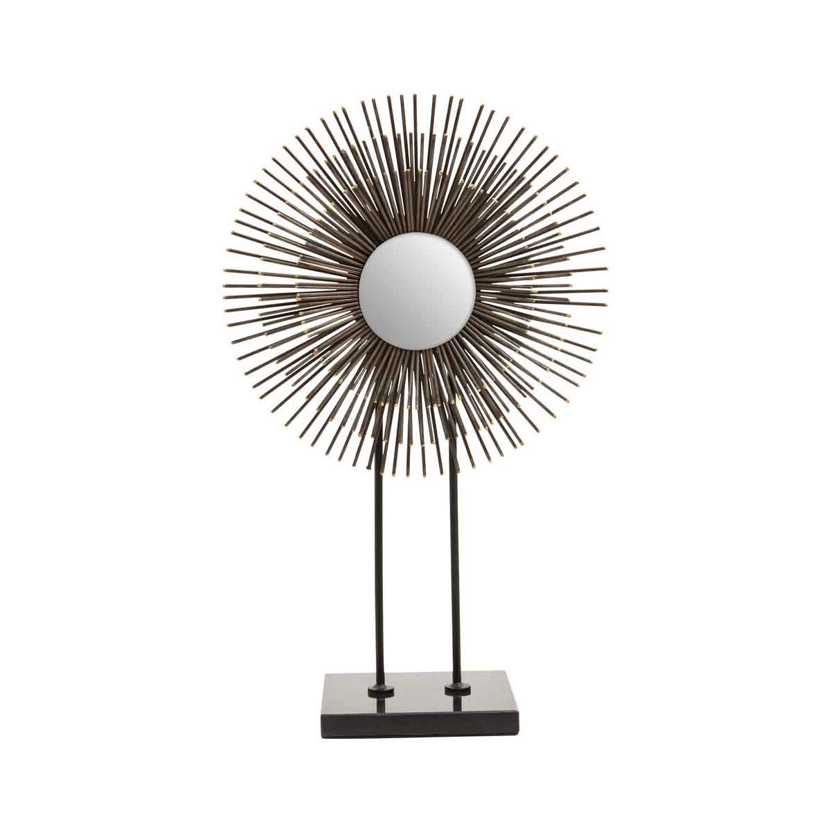 Mirano Black Finish Quill Sculpture