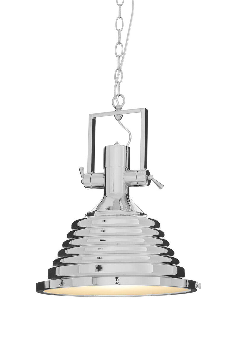 Lexington Medium Chrome Pendant Light