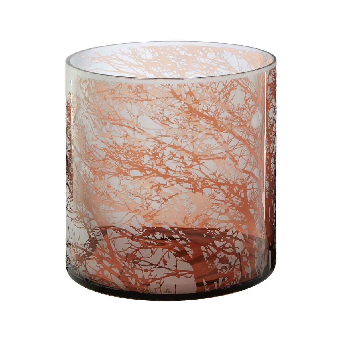 Branch Medium Glass Hurricane Candle Holder