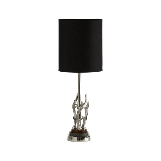Antler Table Lamp with Marble Base