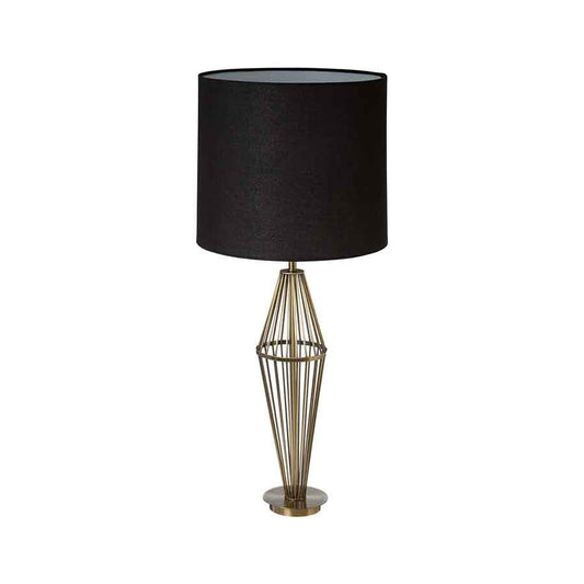Reginald Antique Brass Table Lamp