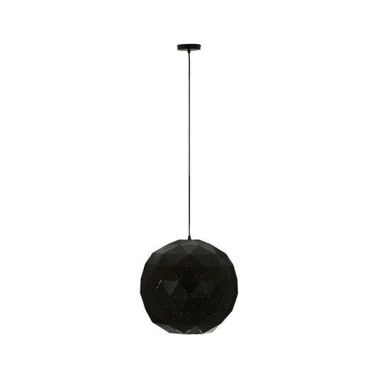 Mateo Medium Black and Copper Pendant Light