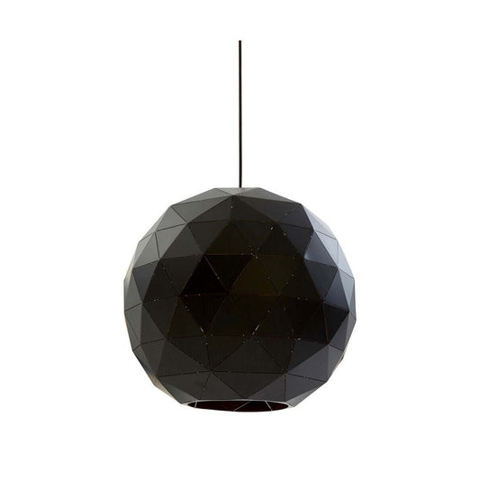 Mateo Large Black and Copper Pendant Light