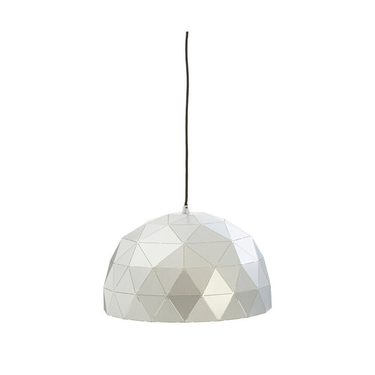 Mateo Small Silver Dome Pendant Light