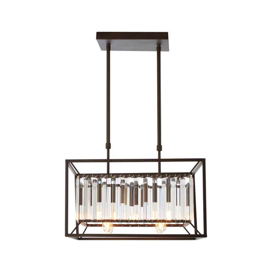 Akiko 4 Bulb Matte Black Celing Light