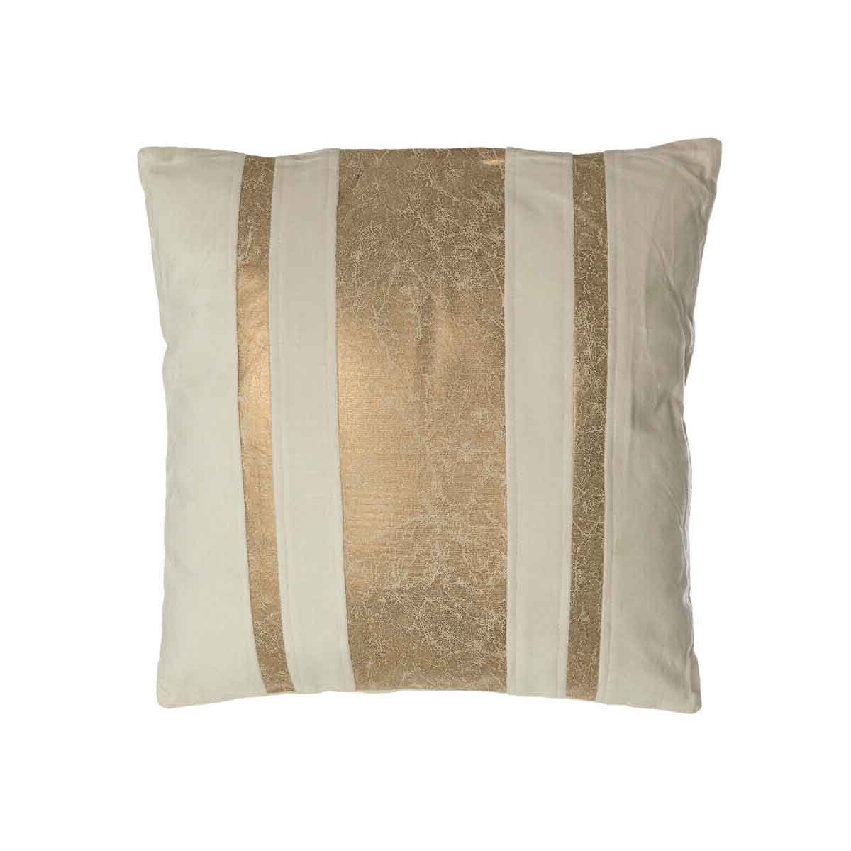 Bosie Kensington Townhouse Velvet Cream and Gold Cushion