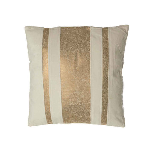 Bosie Kensington Townhouse Velvet Cream and Gold Cushion