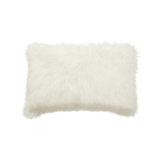 Bosie Lamina Cream Fur Cushion