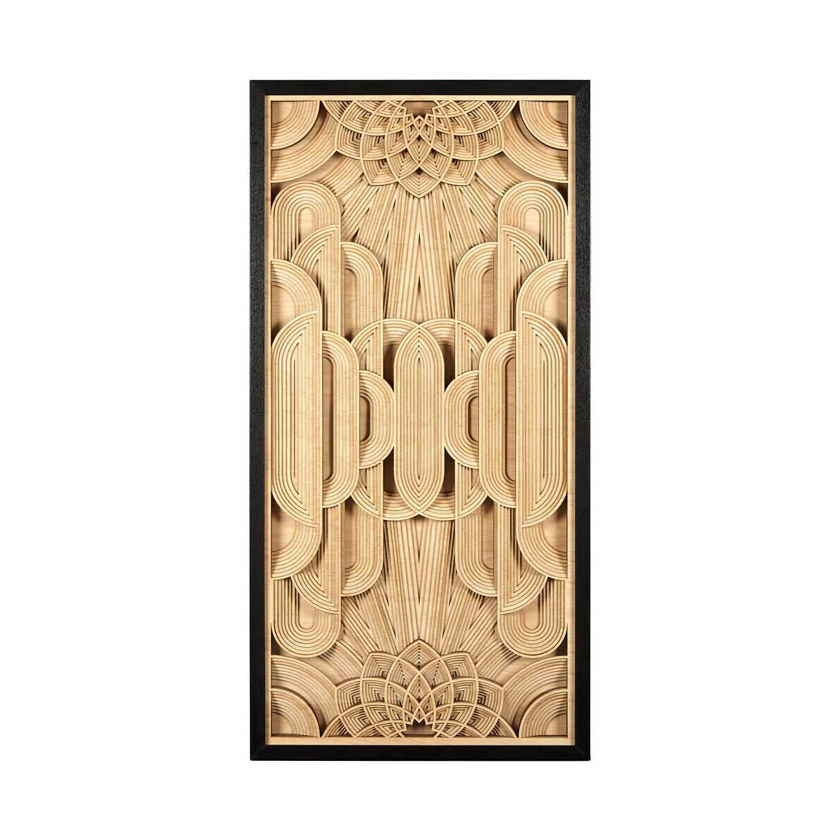 Modello Deco Wood Carving Wall Art