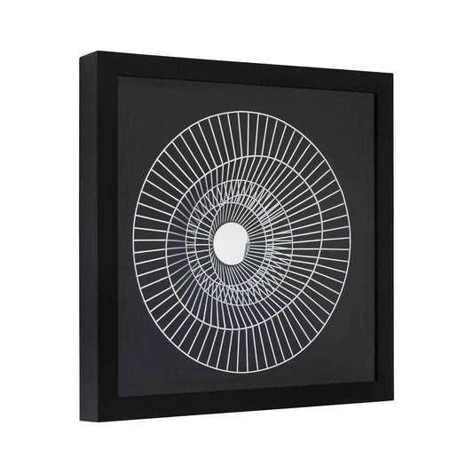 Modello Silver And Black Wall Art