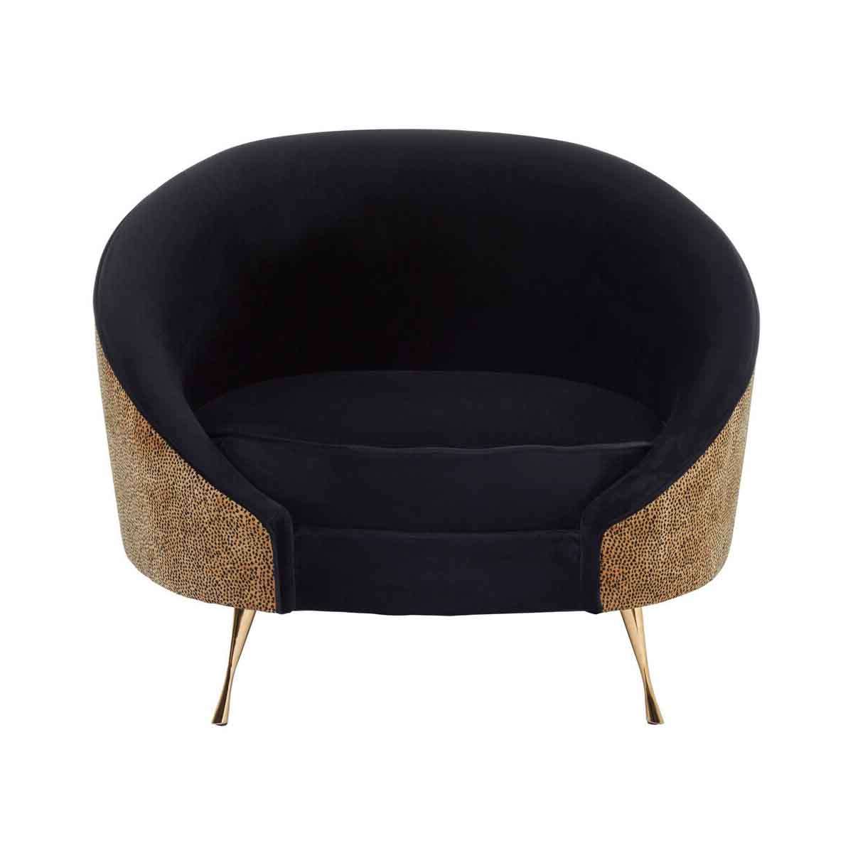 Manhattan Leopard Print Armchair