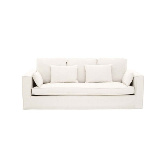 Menton 3 Seat Cream Sofa