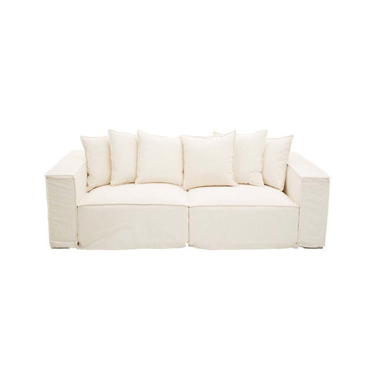 Marseille 3 Seat Cream Sofa