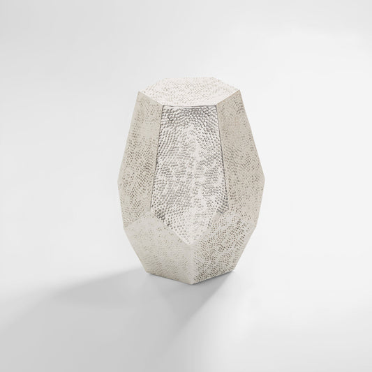 Rabia Drum Style Geometric Table