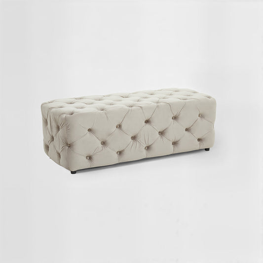 Alea Mink Velvet Bench