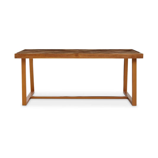 Kendari Natural Teak Wood Dining Table